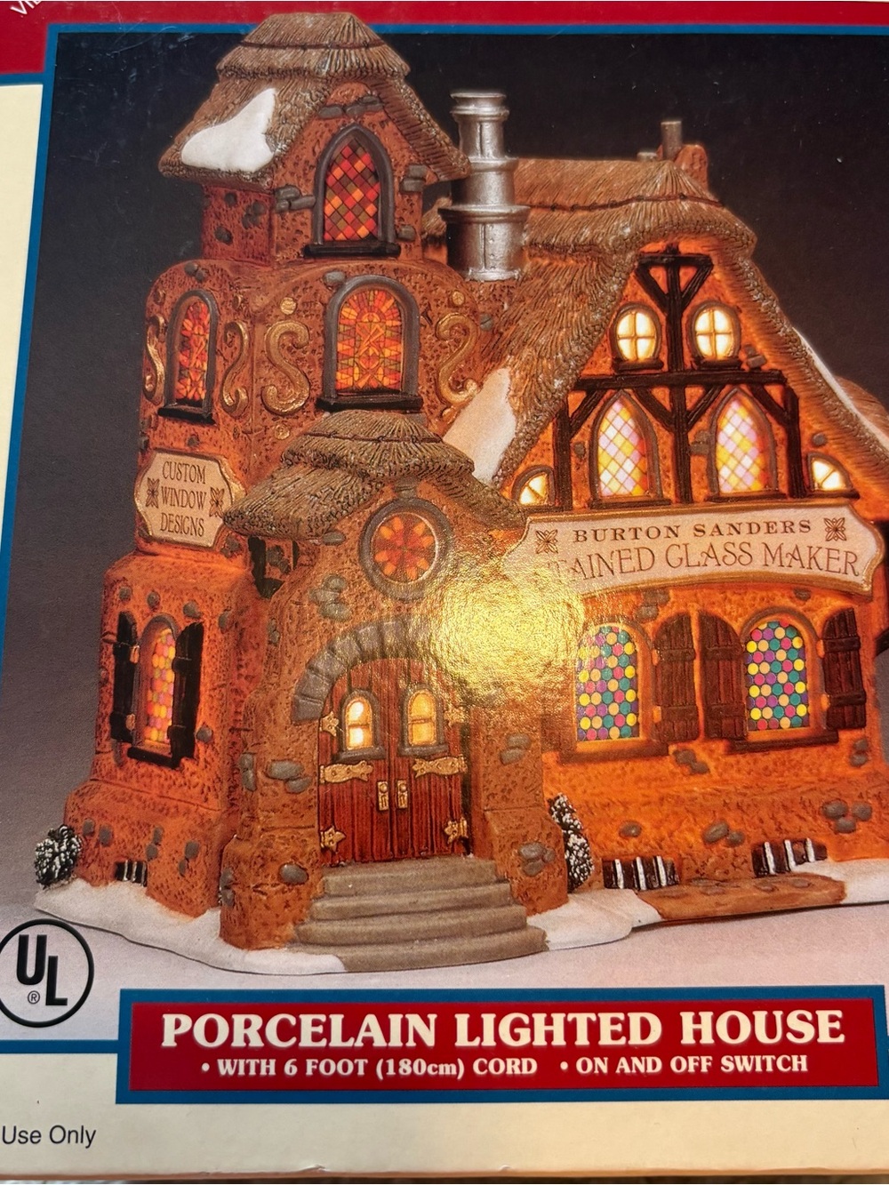 Lemax Caddington Village Porcelain Lighted House Christmas Decor